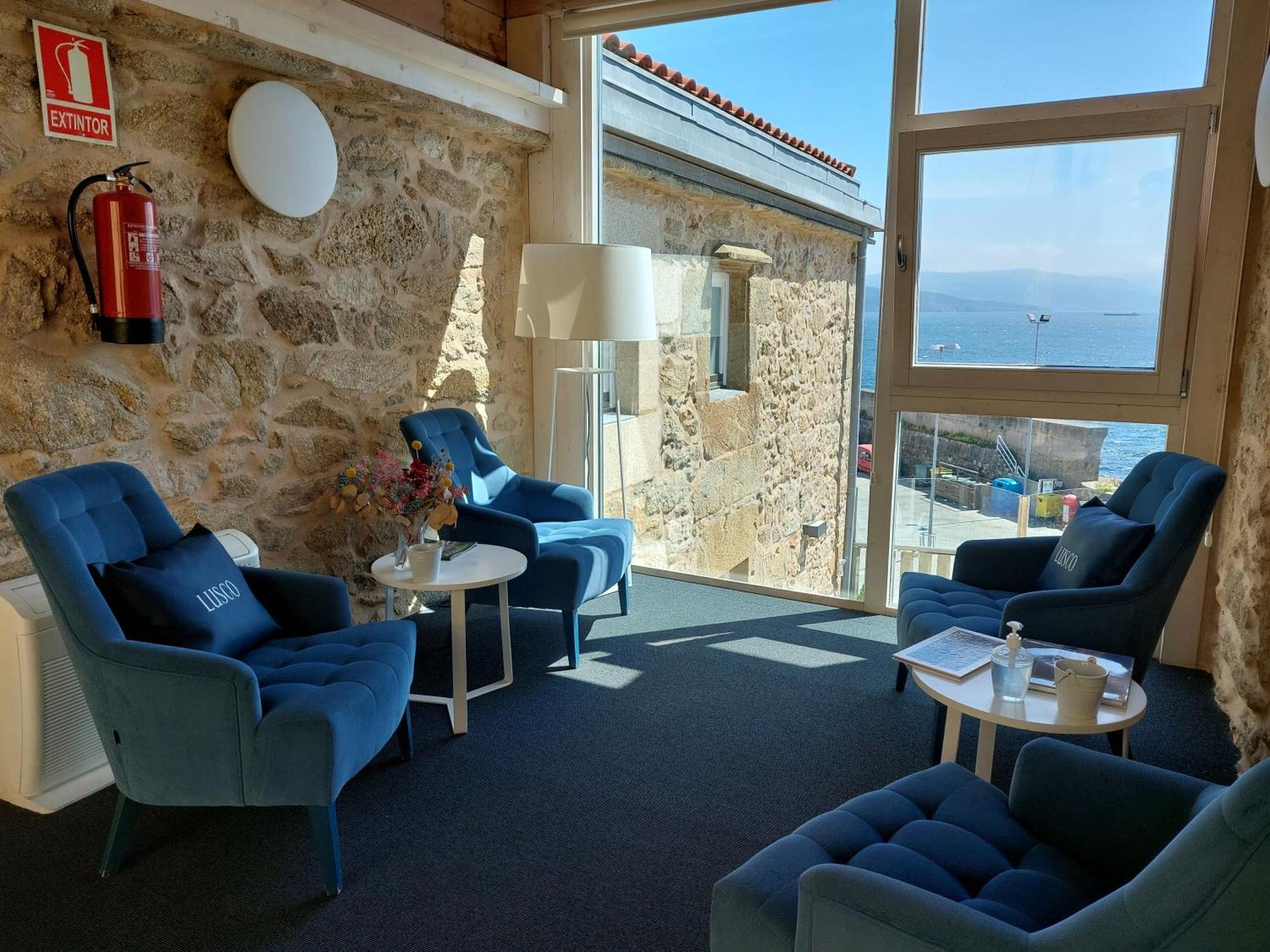 Hotel Tematico Do Banco Azul 피니스테레 외부 사진