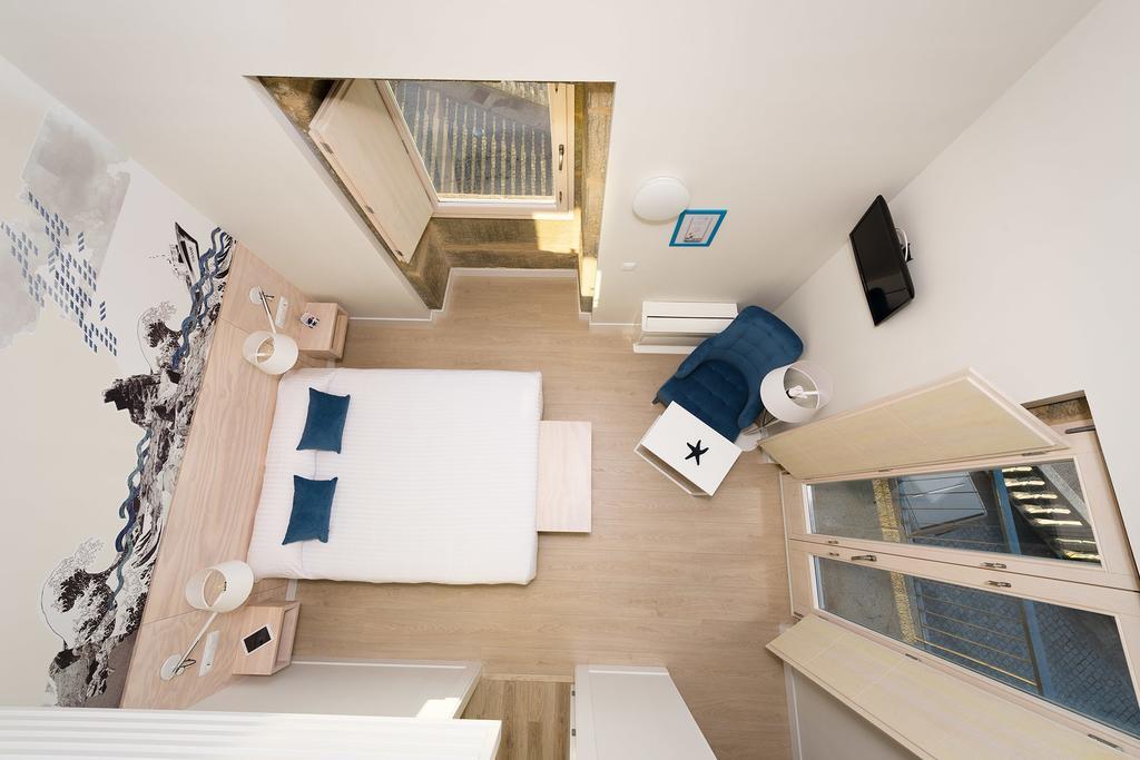 Hotel Tematico Do Banco Azul 피니스테레 객실 사진